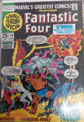 Buy Marvel Double Feature Special: Fantastic Four #30 (1971) Vf Marvel • 9.95£