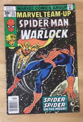 Buy Marvel Team-up #55 1977 Gorgeous Vf  Warlock,soul Gem Stranger,1st Gardner • 25.22£
