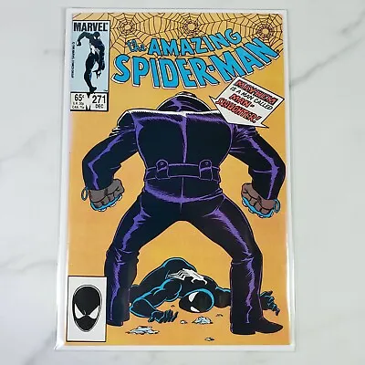 Buy AMAZING SPIDER-MAN #271 1985 80s Marvel CRUSHER HOGAN From Amazing Fantasy 15 • 6.39£