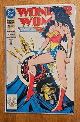 Buy Wonder Woman #72 Classic Brian Bolland Statue Cover 1993 Nice Copy • 33.89£