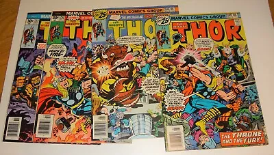 Buy Thor #249,250,252,253  8.0-9.0  1976 • 28.03£