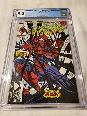 Buy Amazing Spider-Man #317 CGC 9.8 (1989) Todd McFarlane Cover Marvel Comics • 182.29£