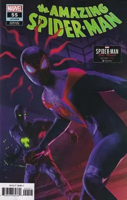 Buy Amazing Spider-man #55 (2018 Series) Horton Miles Morales 1 In 10 Variant • 9.99£
