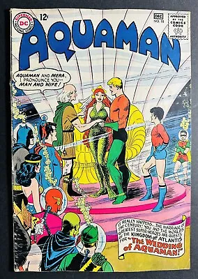Buy Aquaman #18   Silver Age DC Comics 1966 Aquaman Marries Mera & Is Crowned King • 62.45£