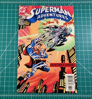 Buy Superman Adventures #65 (2002) Return Of LIVEWIRE! Low Print VF/NM • 31.53£