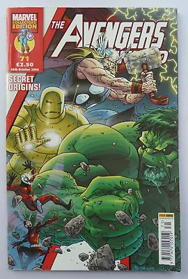 Buy The Avengers United #71 - Marvel UK Panini 18 October 2007 VF- 7.5 • 5.25£