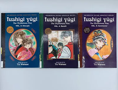 Buy Lot Of 3 FUSHIGI YUGI The Mysterious Play Manga English Vol 3,4,6 Watase  • 10.24£