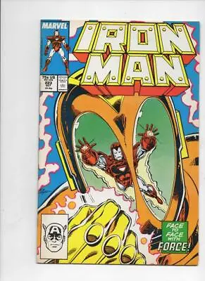 Buy IRON MAN #223, VF+ Tony Stark, Force, 1968 1987, More IM In Store, Marvel • 4.82£