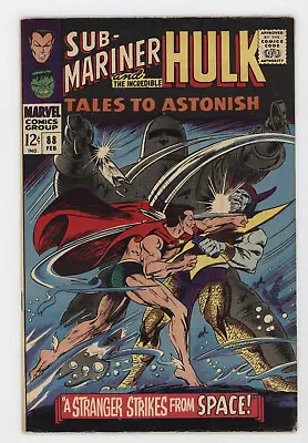 Buy Tales To Astonish 88 Marvel 1967 FN VF Namor Sub-Mariner Hulk Gene Colan • 25.34£