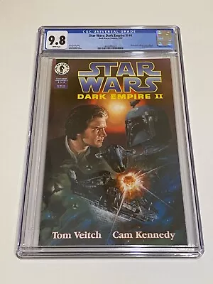 Buy Dark Horse Comics Star Wars Dark Empire II 4 CGC 9.8 3/95 • 39.16£