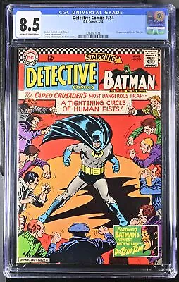 Buy Detective Comics #354 - D.C. Comics 1966 CGC 8.5 1st Appearance Of Doctor Tzin-T • 133.61£