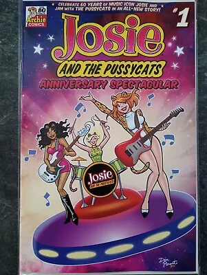 Buy Josie And The Pussycats Anniversary 1  First Print  Cover A - 08.11.23 B/B • 6.95£