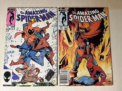 Buy Amazing Spider-Man #260-261 (01-02/85, Marvel) Classic Hobgoblin Story! • 18.35£