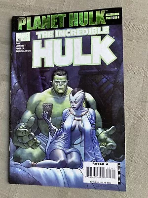 Buy The Incredible Hulk Volume 2 No 103 Vo IN Excellent Condition / Very Fine • 10.18£