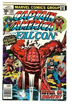 Buy Captain America #208 8.0 // 1st Cameo Appearance Of Arnim Zola Marvel 1977 • 33.58£