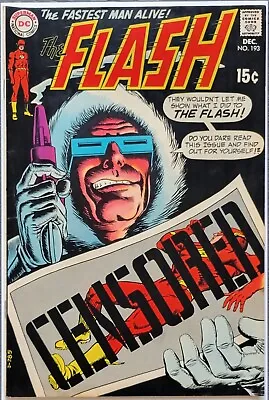 Buy The Flash #193 (1969) Vintage Silver Age Flash V Captain Cold Rejuvenate The Old • 59.13£