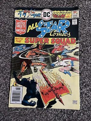Buy All Star Comics With The Super Squad #60 (DC 1976) 1st App Vulcan, 3rd Powergirl • 2£