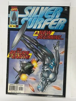 Buy Silver Surfer #123 - Return To Earth! Marvel Comics, Galactus, Fantastic Four! | • 5.55£