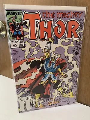 Buy Thor 378 🔑1987 DEBUT Of Thor Armor To Combat HELA🔥Loki🔥Copper Age Comics🔥VF+ • 7.88£