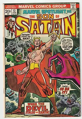 Buy Marvel Spotlight #13 - Origin Of Son Of Satan - VF • 35.98£