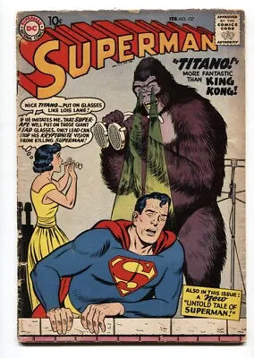Buy Superman #127 - 1959 - DC - VG- - Comic Book • 51.59£