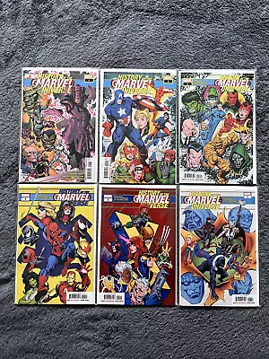 Buy Marvel History Of The Marvel Universe Issues #1-6 Comic Lot (2019-2020) • 20£