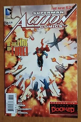 Buy Action Comics #30 - DC Comics 1st Print 2011 Series • 6.99£