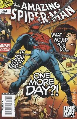 Buy Amazing Spider-Man #544A Quesada FN 2007 Stock Image • 6.80£
