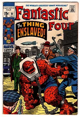 Buy Fantastic Four  #91   The Thing Enslaved! • 14.07£