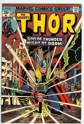 Buy Thor #229 6.0 // Ad For Hulk 181 With Wolverine Marvel Comics 1974 • 65.24£
