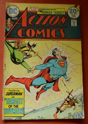 Buy Action Comics Comic Book #432 Superman DC Comics February 1974 - Toyman • 8.10£
