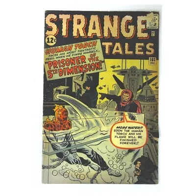 Buy Strange Tales (1951 Series) #103 In Fine Minus Condition. Marvel Comics [x; • 127.79£