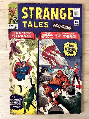 Buy Strange Tales #133 (Marvel 1965) - VG+; Dr. Strange; Human Torch • 22.30£