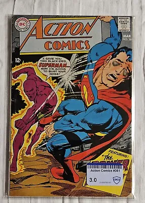 Buy Action Comics #361 1968 CBCS Grade 3.0 • 40.55£