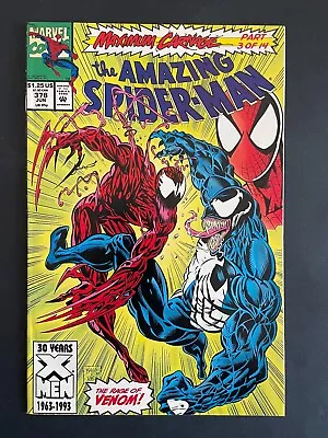 Buy Amazing Spider-Man #378 - Carnage Venom Marvel 1993 Comics NM • 7.69£