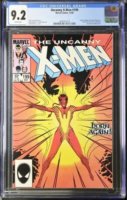 Buy 1985 Marvel Comics #199 Uncanny X-Men Rachel Summers Becomes Phoenix II CGC 9.2 • 23.83£