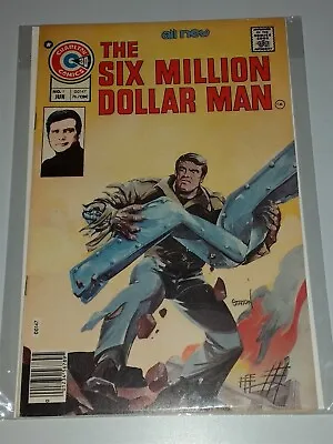 Buy Six Million Dollar Man #1 Vf/nm (9.0) June 1975 Charlton Comics • 99.99£