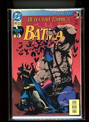 Buy 1993 DC,   Detective Comics   # 664, Signed, Dixon-Nolan-Hanna, W/COA, NM, BX66 • 35.45£