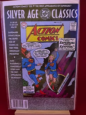 Buy Dc Silver Age Classics Action Comics #252 1st App Supergirl Dc 1992 Nm/ Mint • 11.92£