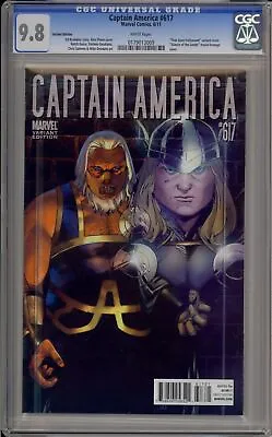 Buy Captain America #617 - Cgc 9.8 - Khoi Pham Variant - Silence Of The Lambs Homage • 75.89£