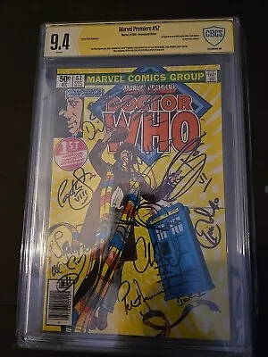 Buy 🌟Marvel Premiere #57 1st Doctor Who In Comics! Marvel 1980 CBCS 9.4 Signed 10 X • 1,446.31£