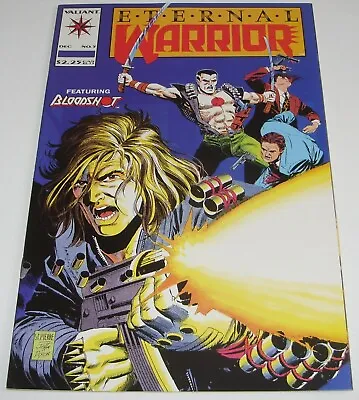 Buy ETERNAL WARRIOR No 5: Early BLOODSHOT Appearance Valiant From December 1992 RARE • 3.99£