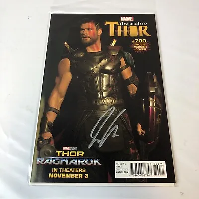 Buy THE MIGHTY THOR #700 1:10 MOVIE VARIANT COVER - Jason Aaron SIGNED • 31.55£