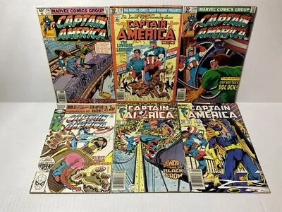 Buy Captain America Comic Books (Lot Of 6: Issue #246, 255, 259, 266, 292 & 293) 👍 • 23.72£
