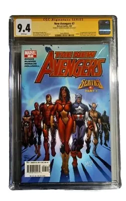 Buy The New Avengers #7 CGC 9.4 Signed Morry Hollowell 1st Appearance Of Iluminati  • 55.32£