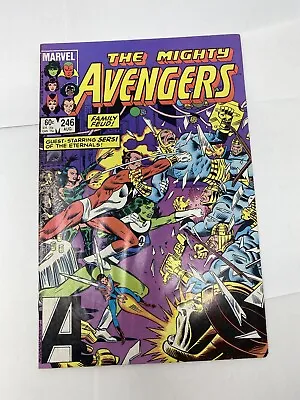 Buy The Avengers 246 Marvel Comics FN • 11.06£