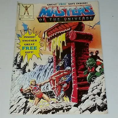 Buy Masters Of The Universe #29 He-man British Weekly Mattel Comic 1987 • 11.99£