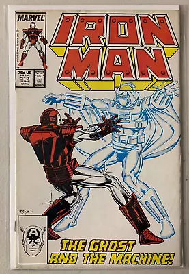 Buy Iron Man #219 Direct Marvel 1st Series (7.0 FN/VF) 1st Appear Of Ghost (1987) • 15.81£