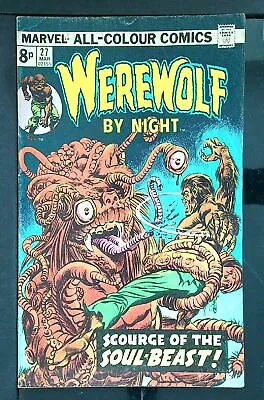 Buy Werewolf By Night (Vol 1) #  27 (FN+) (Fne Plus+) Price VARIANT RS004 ORIG US • 14.49£