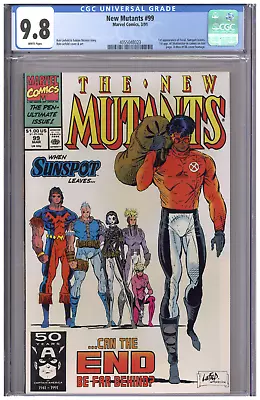 Buy New Mutants #99 CGC 9.8 1st Appearance Feral Shatterstar  1991 Classic Liefeld • 167.29£